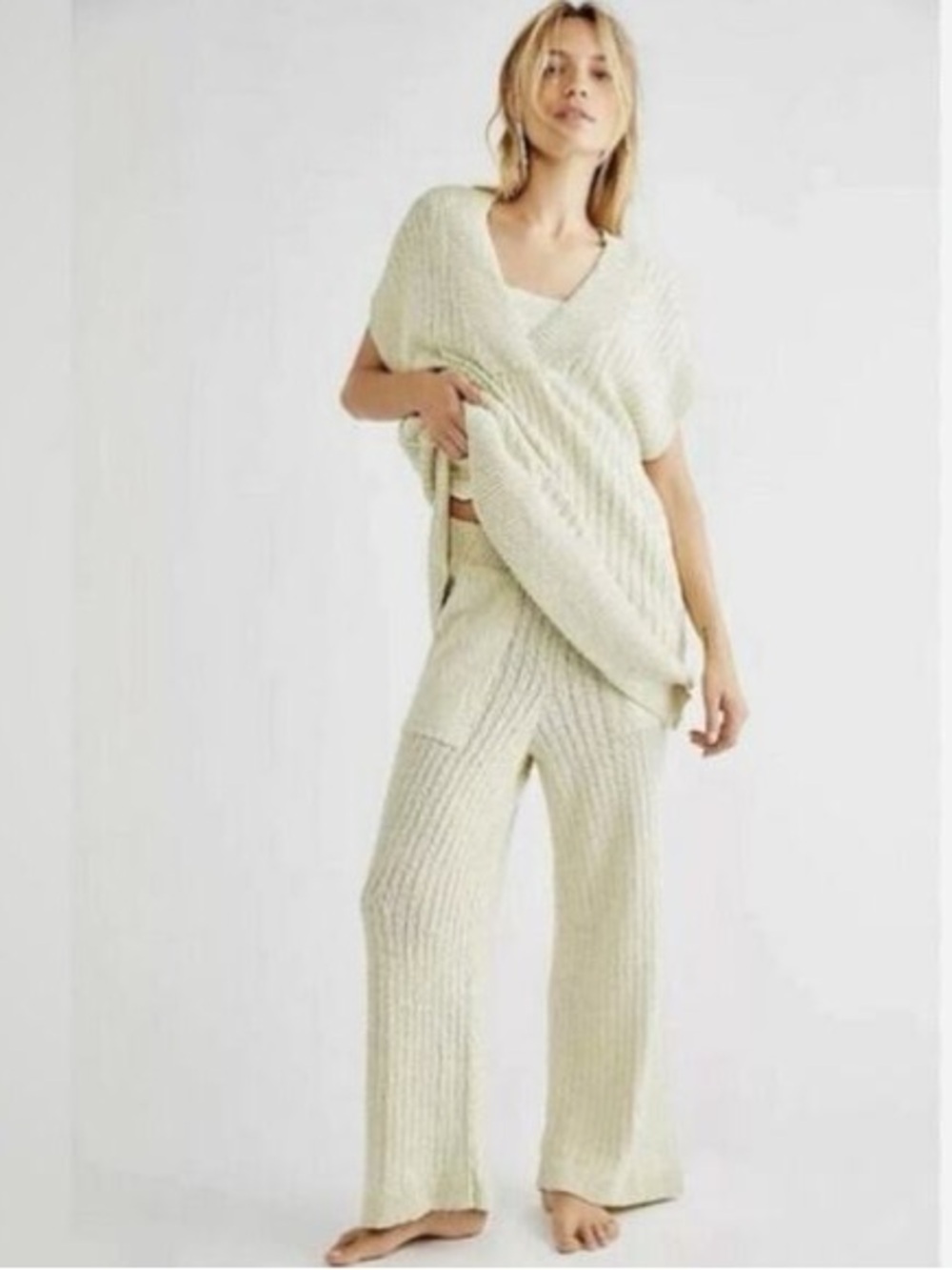 Free People Ocean Drive Sweater Set